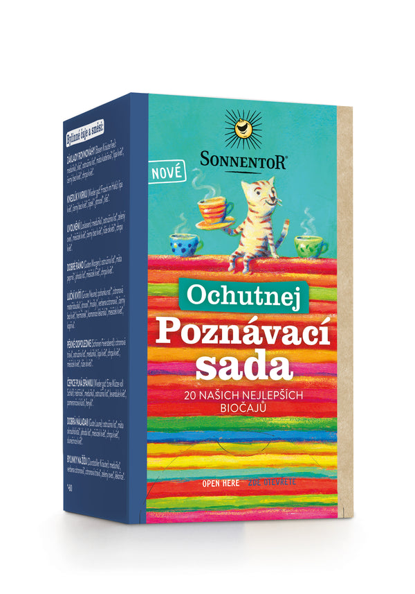 Sonnentor Taste Discovery čajová súprava - nálevové vrecúška (20 ks)