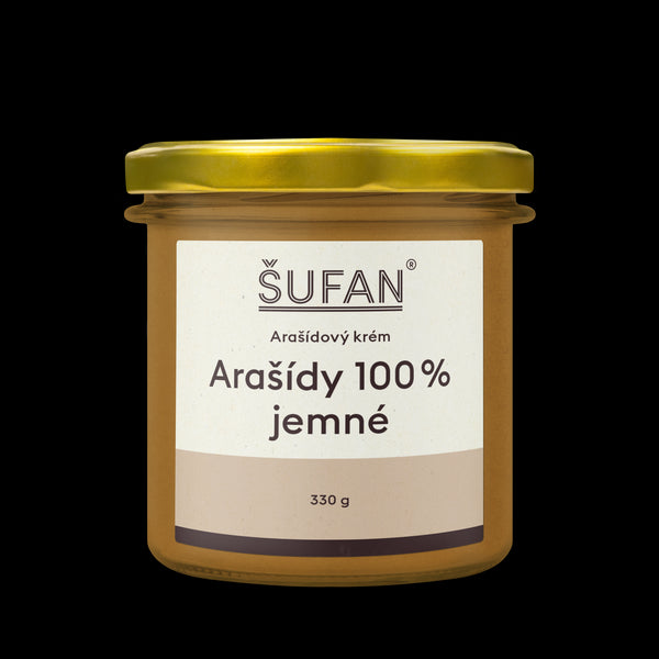 Šufan Arašídové máslo 100% (330 g) - jemné