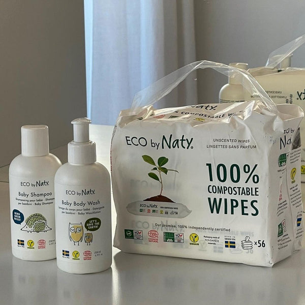 Eco by Naty Detské vlhčené hygienické vložky