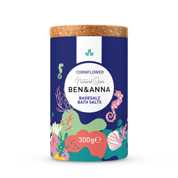 Ben & Anna Sůl do koupele - Cornflower (300 g)