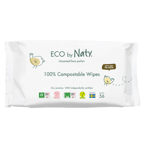 Eco by Naty Detské vlhčené hygienické vložky