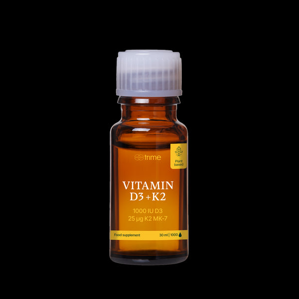 Trime Vitamín D3 + K2, 1000 IU + 25 µg - kvapky (28,5 ml)