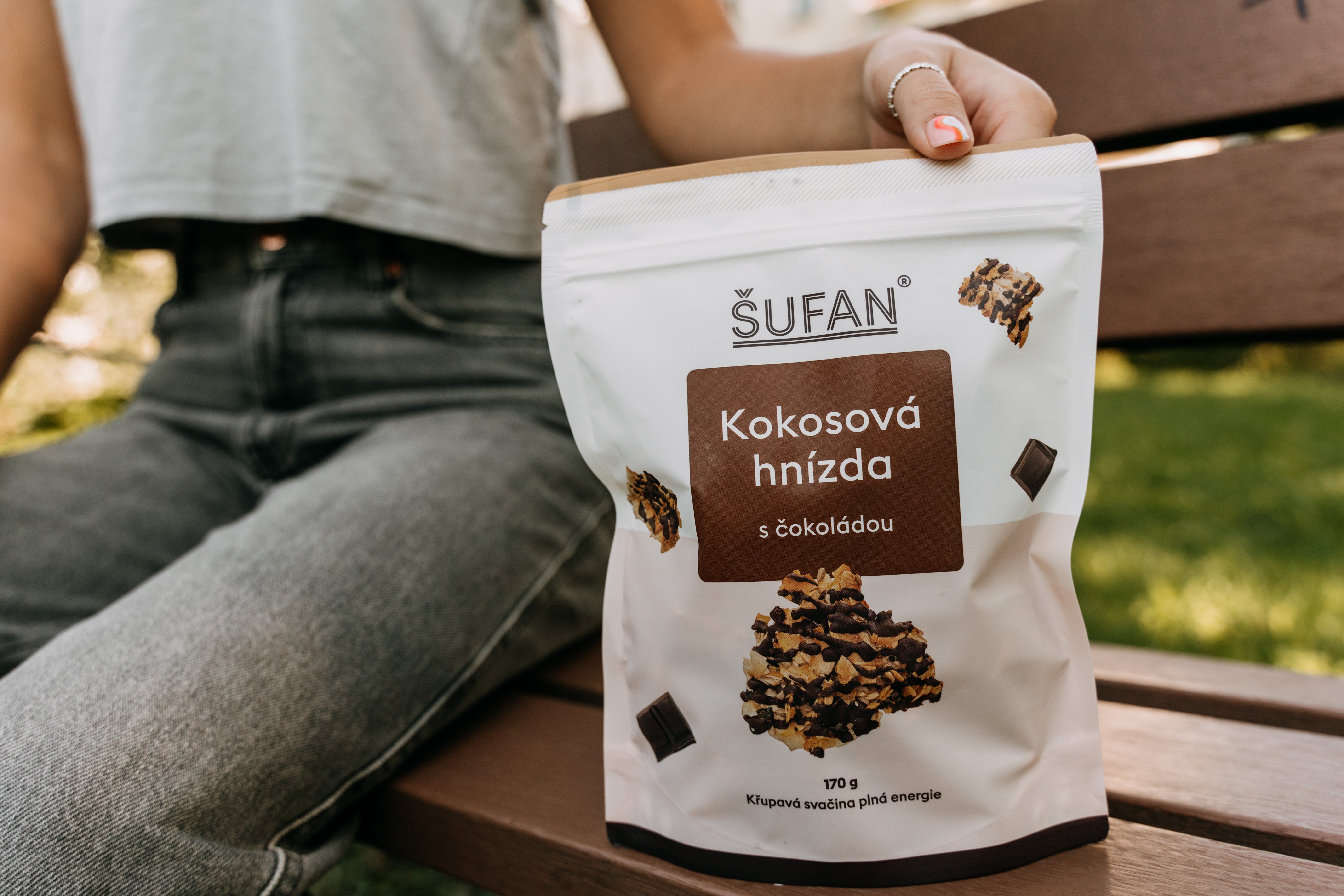 Šufan Kokosová hnízda s čokoládou (170 g)