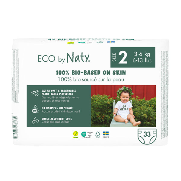 Eco by Naty Ekoplenky Mini 2 (3 - 6 kg) (33 ks)