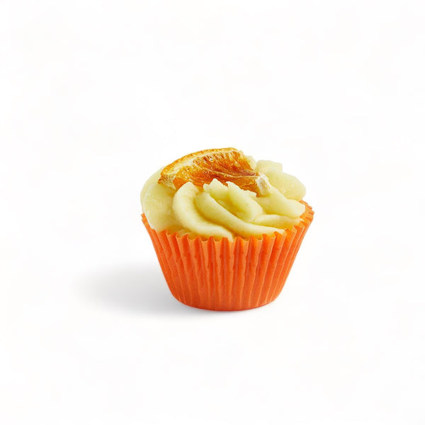 Zamatová bomba do kúpeľa s rakytníkovým olejom - Orange - muffin (45 g)