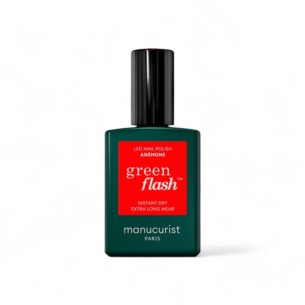 Manucurist Green Flash LED gél lak na nechty - Anemone (15 ml)