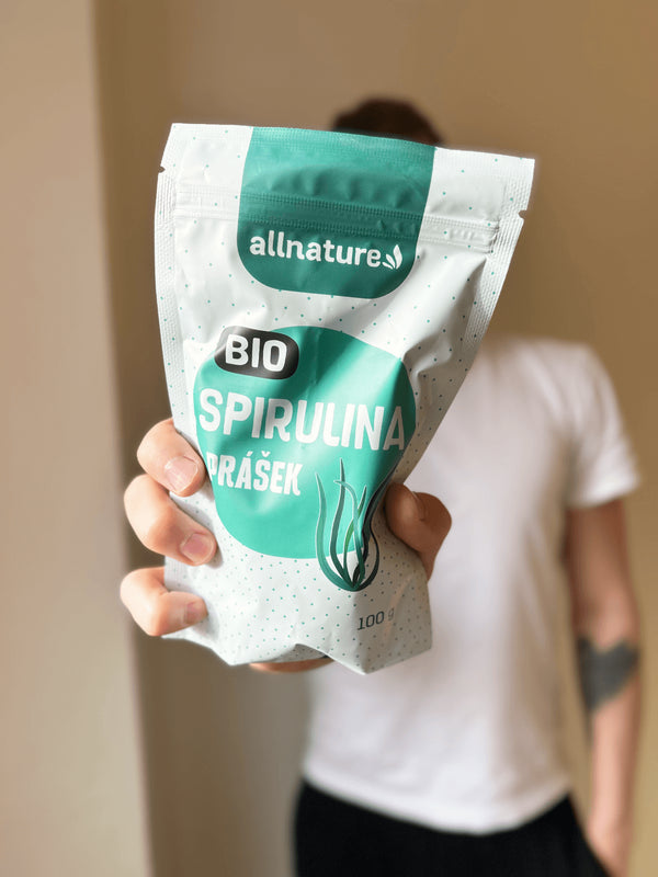 Allnature Spirulina prášok <tc>BIO</tc> (100 g)