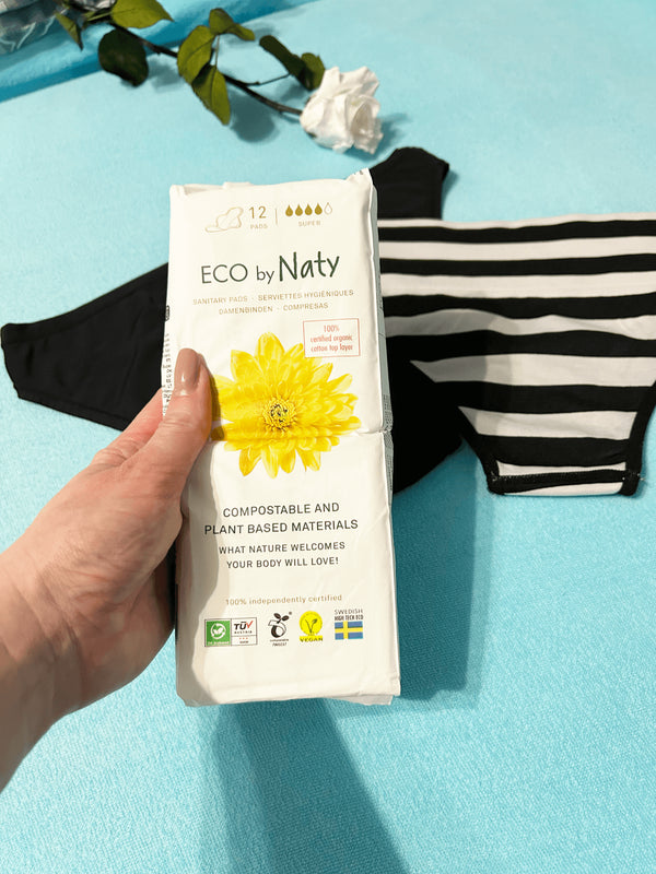 Eco by Naty Denné vložky s krídelkami - super (12 ks)