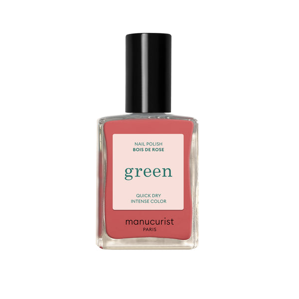 Manucurist Zelený lak na nechty - Bois de rose (15 ml)