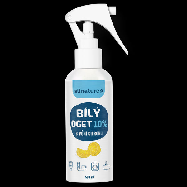 Allnature Biely ocot v spreji 10% s citrónovou vôňou (500 ml)