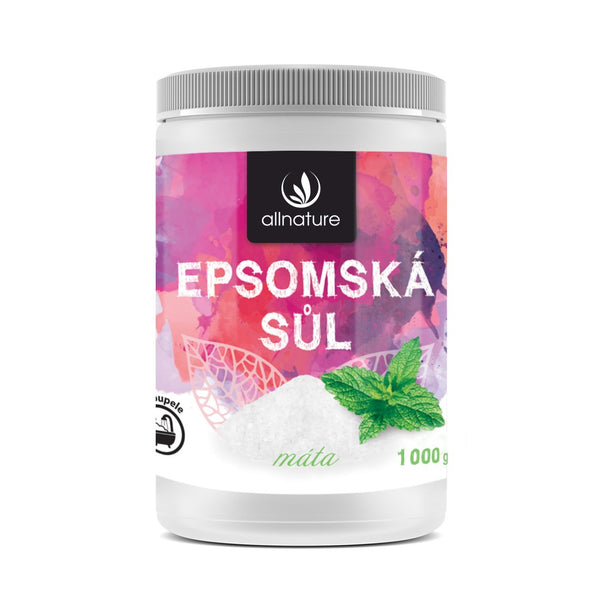 Allnature Epsomská soľ mäta (1 kg)