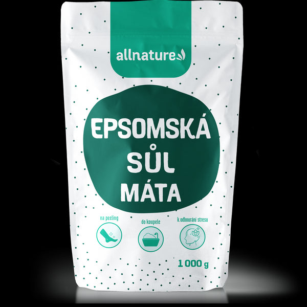 Allnature Epsomská soľ mäta (1 kg)