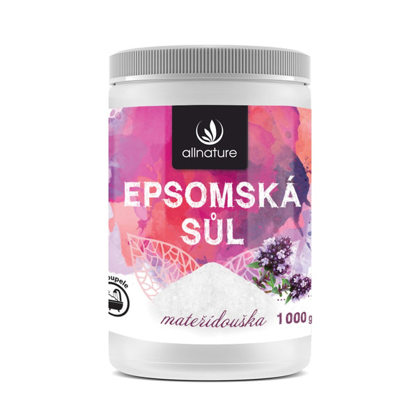 Prírodná epsomská soľ (1 kg)