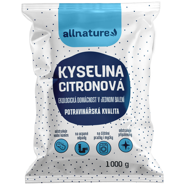 Allnature Kyselina citrónová