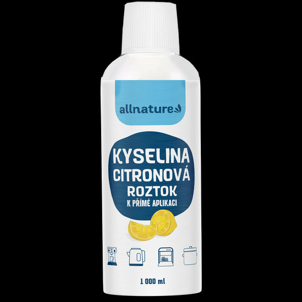 Allnature Roztok kyseliny citrónovej (1 l)