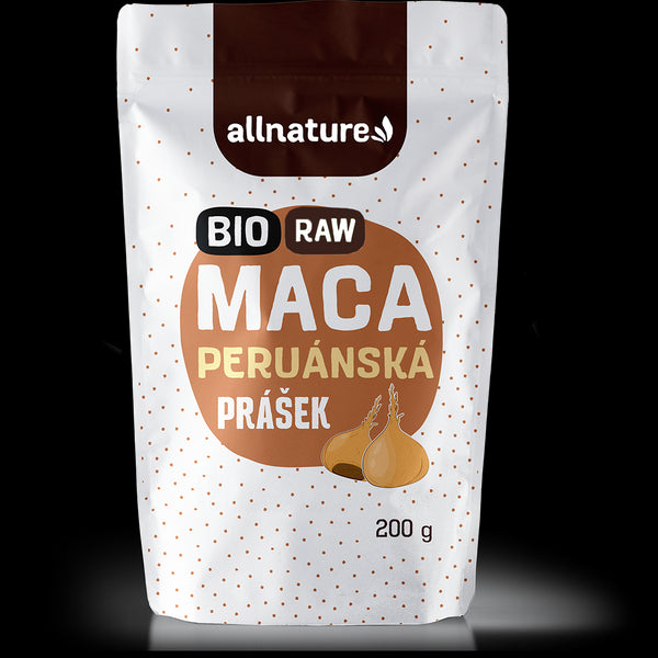 Allnature Maca prášok RAW <tc>BIO</tc> (200 g)