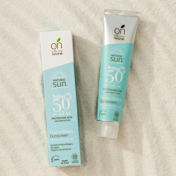 Officina Naturae Opaľovací krém pre deti a citlivú pokožku SPF 50 (75 ml)