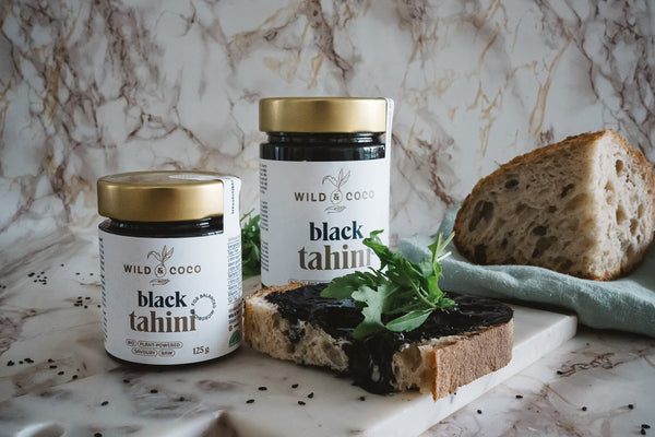 Wild & Coco Tahini černé BIO (300 g)