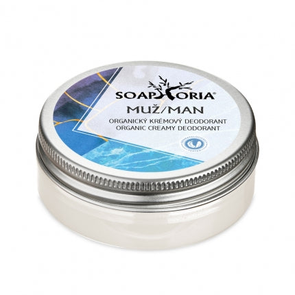 Soaphoria Krémový deodorant - Muž (50 ml)