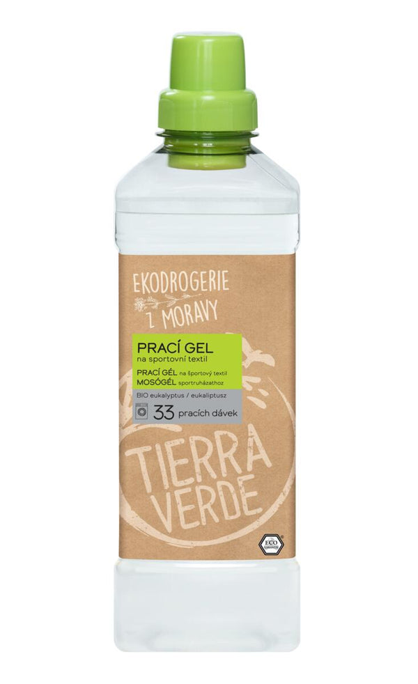 Tierra Verde Prací gél na funkčné a športové textílie s <tc>BIO</tc>eukalyptom