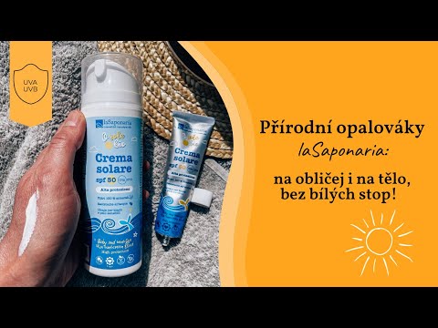 laSaponaria Opalovací mléko SPF 20 BIO (125 ml)