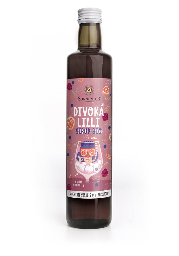 Sonnentor Sirup BIO - Divoká Lilli (500 ml)