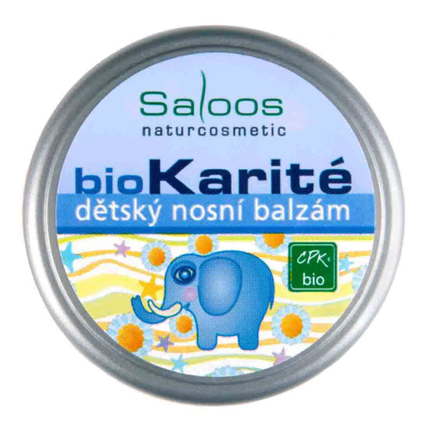 Saloos Detský balzam do nosa <tc>BIO</tc>Karité (19 ml)