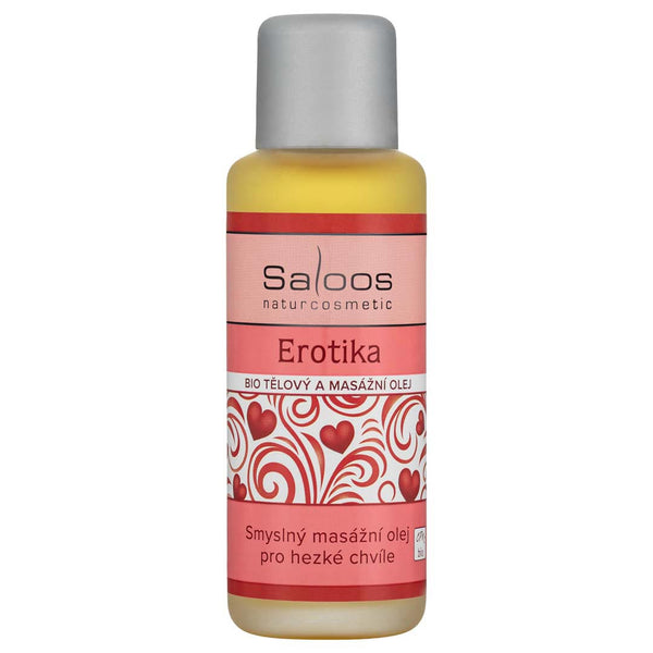 Saloos telový a masážny olej Erotica <tc>BIO</tc> (50 ml)