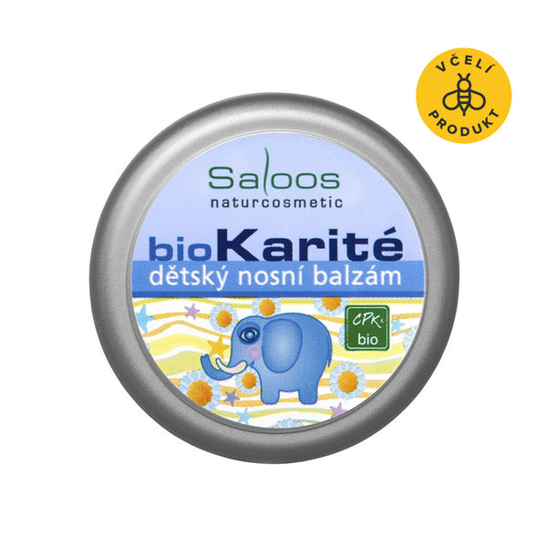 Saloos Detský balzam do nosa <tc>BIO</tc>Karité (19 ml)