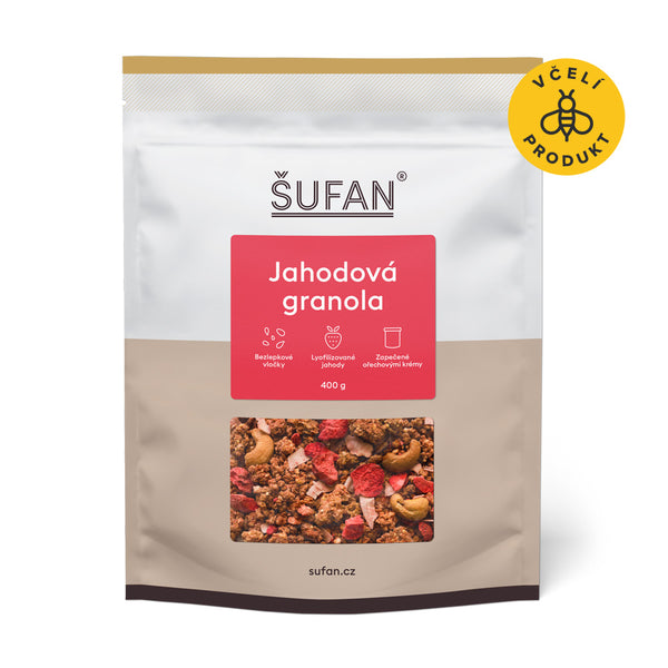 Šufan Granola jahodová (sáček 500 g)