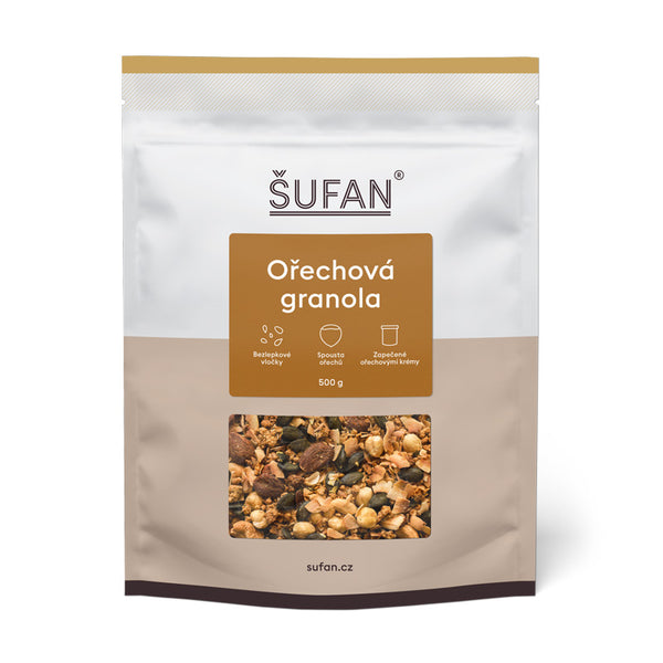 Šufan Granola ořechová (sáček 500 g)