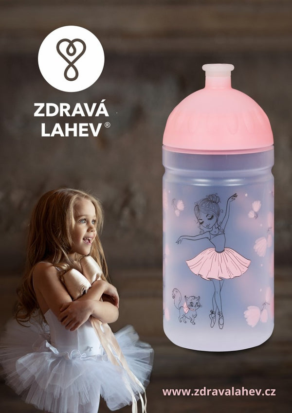 Zdravá fľaša pre deti (0,5 l) - Ballerina