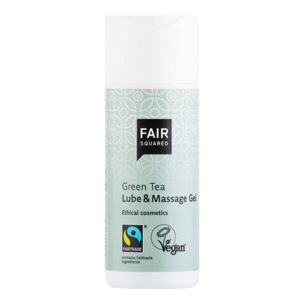 Fair Squared Lubrikační a masážní gel se zeleným čajem (150 ml)