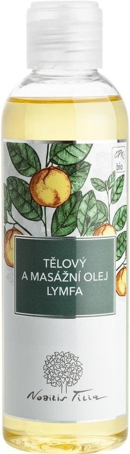 Nobilis Tilia Telový a masážny olej Lymfa <tc>BIO</tc> (200 ml)