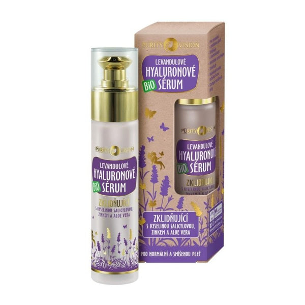 Purity Vision Upokojujúce levanduľové hyalurónové sérum <tc>BIO</tc> (50 ml)