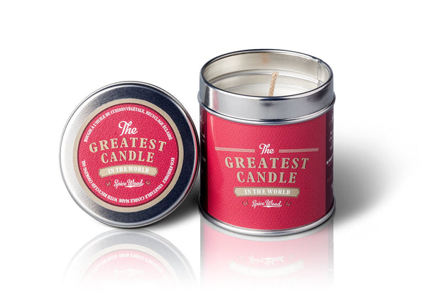 The Greatest Candle Vonná sviečka v plechovke (200 g) - drevo a korenie