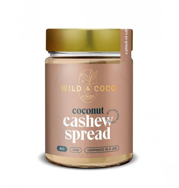 Wild & Coco Coconut Spread Kešu nátierka <tc>BIO</tc> (300 g)