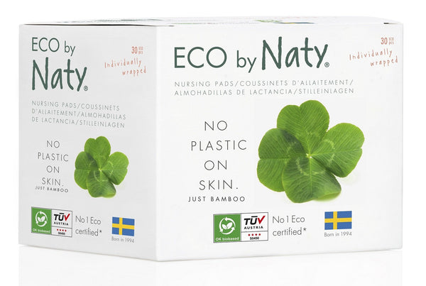 Eco by Naty Vložky do podprsenky na dojčenie (30 ks)