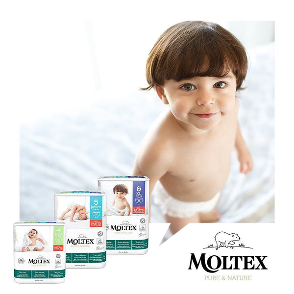 Napínacie plienky Moltex Pure & Nature - Junior 9-14 kg (20 ks)