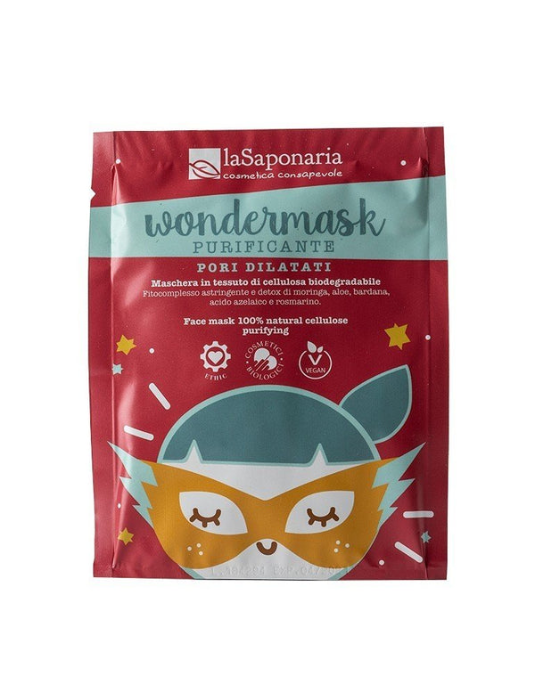 laSaponaria Čistiaca pleťová maska Wondermask <tc>BIO</tc> (10 ml)