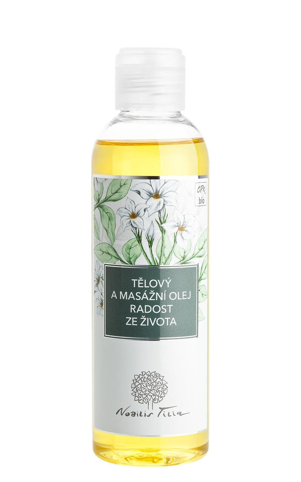 Nobilis Tilia Radosť zo života Telový a masážny olej <tc>BIO</tc> (200 ml)