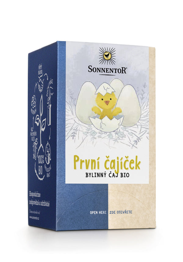 Sonnentor Bylinný čaj Prvý čaj <tc>BIO</tc> - nálevové vrecká (18 x 1,5 g)