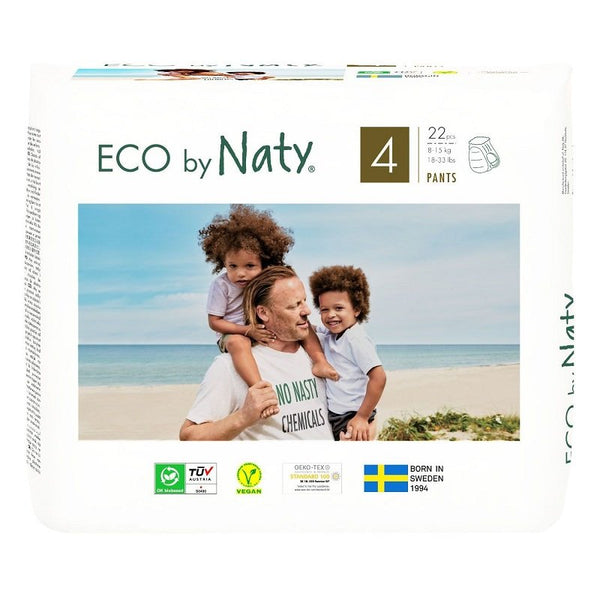 Plienky Eco by Naty Maxi 4 Stretch (8-15 kg) (22 ks)