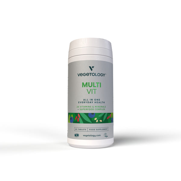 Vegetology MultiVit Multivitamín s minerálmi (60 tabliet)