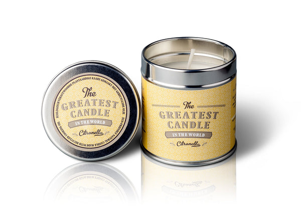 The Greatest Candle Vonná sviečka v plechovke (200 g) - citronela