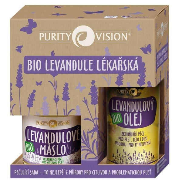 Súprava na starostlivosť o zrak Purity s levanduľou <tc>BIO</tc>