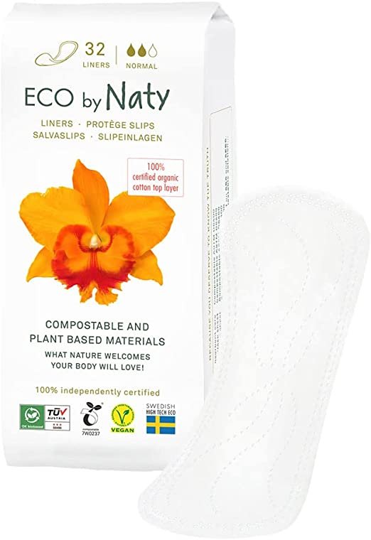 Vložky Eco by Naty Slip - normálne (32 ks)