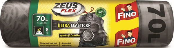 FINO Sťahovacie vrecia na odpad Zeus FLEX 35 μm - 70 l (8 ks)