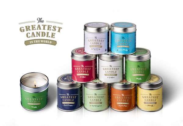 The Greatest Candle Vonná sviečka v plechovke (200 g) - divoká levanduľa