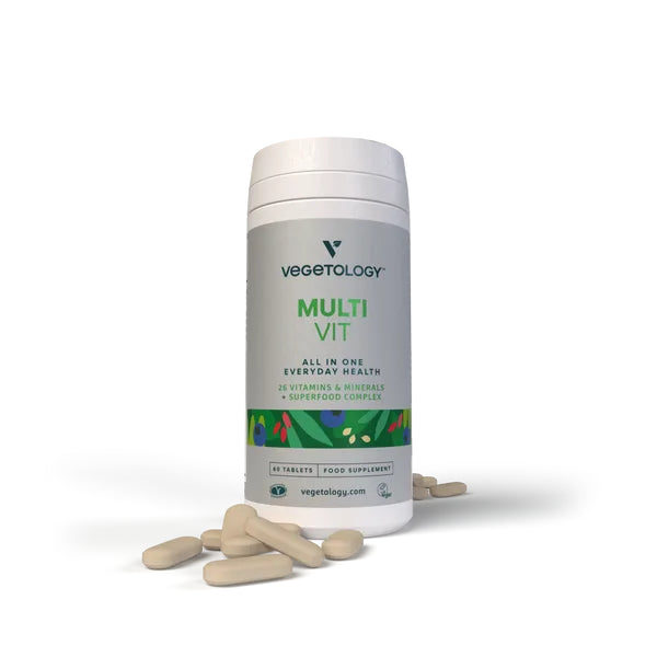 Vegetology MultiVit Multivitamín s minerálmi (60 tabliet)